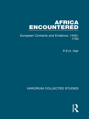 cover image of Africa Encountered
